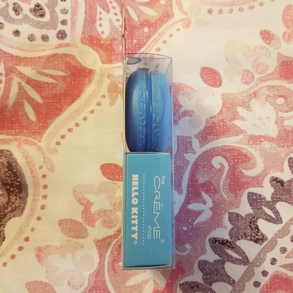 The Creme Shop Hello Kitty by Sanrio Blue Macaron Lip Balm w/ Vitamin E NWT NIB - Picture 3 of 3